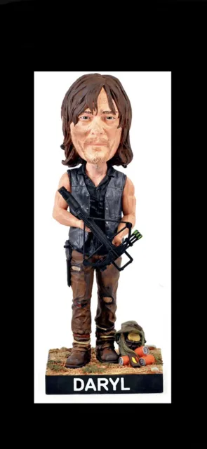 The Walking Dead Daryl Dixon Bobble Head- Royal Bobbles- Limited Stock