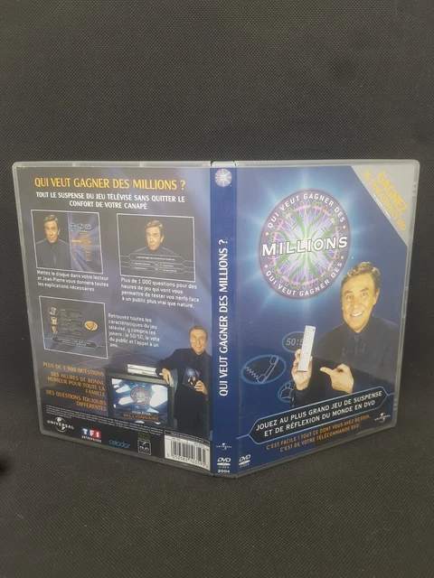 Jeu PS1 "Qui Veut Gagner Des Millions ?" 2nd Edition - Complet, Version PAL VF, Bon état