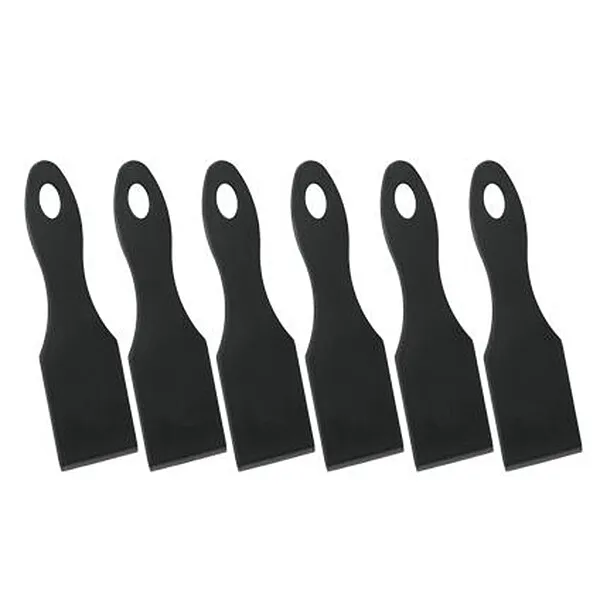 metaltex lot de 6 spatules à raclette nylon 256012