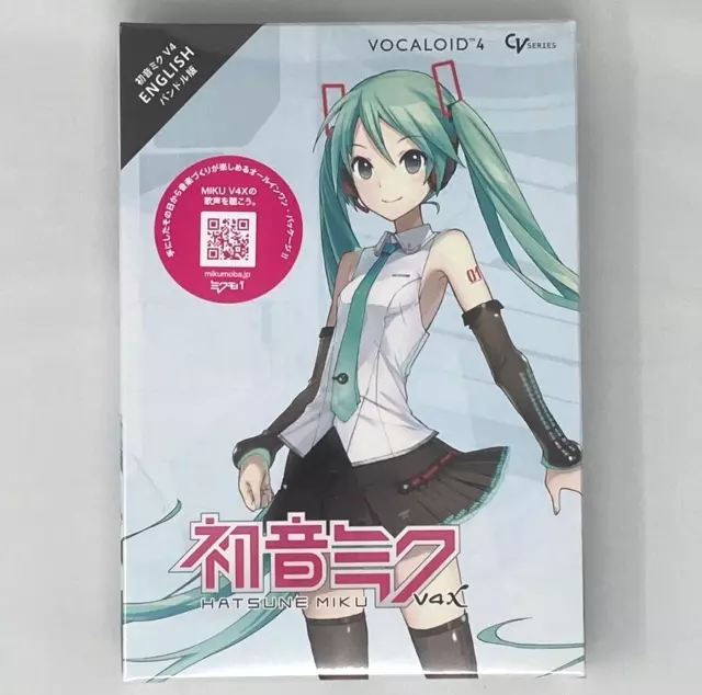 CRYPTON VOCALOID4 Hatsune Miku V4X English bundle Ver. DVD Software