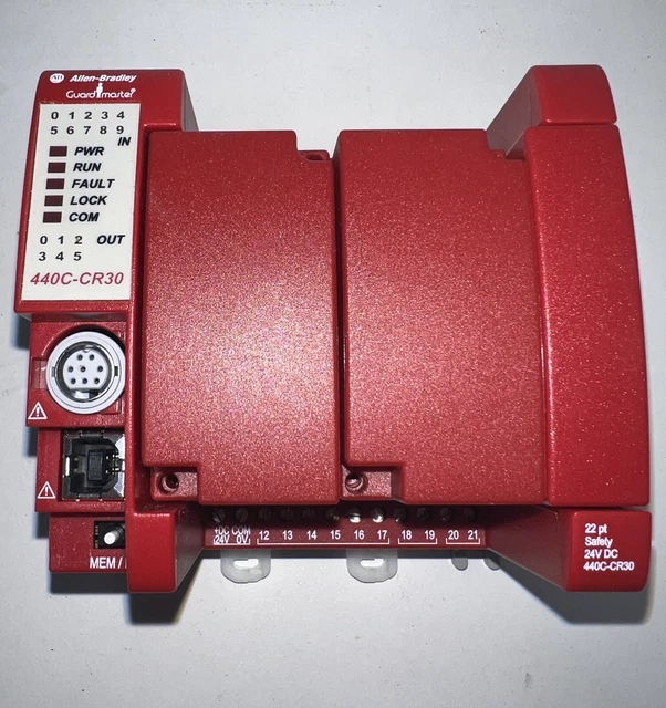 ALLEN BRADLEY, 440CCR3022BBB, Guard Master Safety Relay, CR30, Series