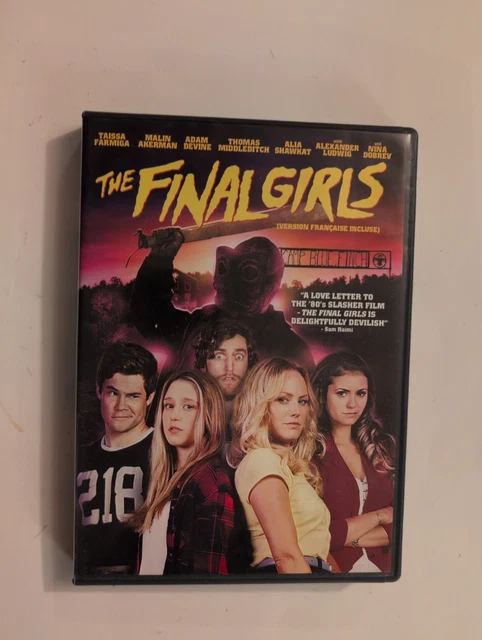 THE FINAL GIRLS (DVD, 2015) Taissa Farmiga, Adam Devine, Bilingual £9. ...