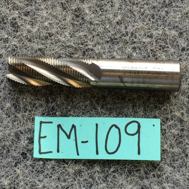 YG-1 TOOL CO 71359 Sq. End Mill HSS, 3/4 x 3/4 1 CNC twist Bit spiral