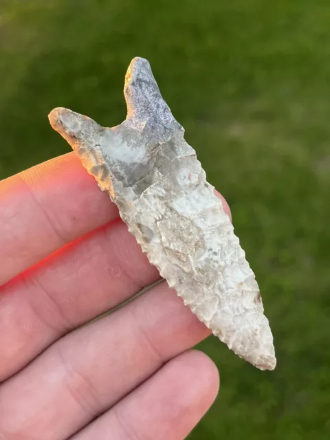 Archaic / Paleo Dalton Arrowhead Illinois Indian Artifact