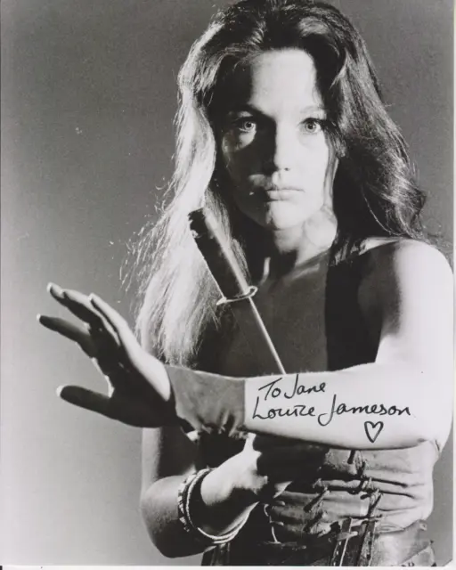 Louise Jameson Dr Who Signed Photograph