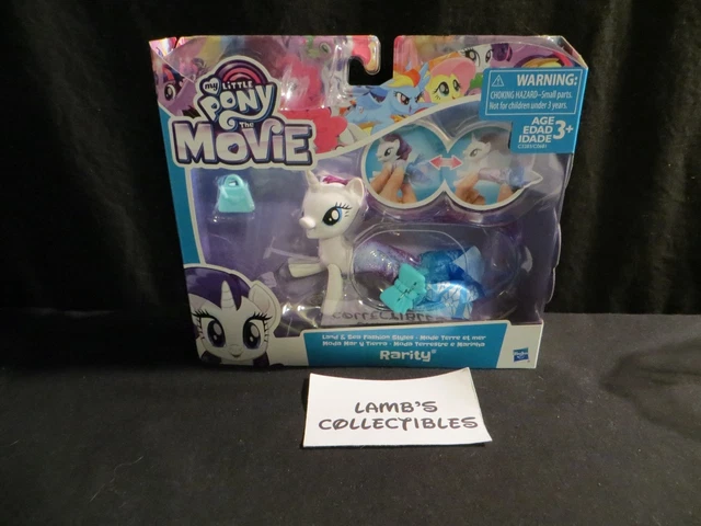 MY LITTLE PONY The Movie Magic Rarity figure Land & Sea Fashion Style ...