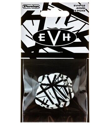Recharge Sac EVH DUNLOP Evh Wolfgang Frankenstein Poignée de Max Picks 24 PC 