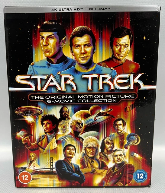 STAR TREK THE Original Motion Picture 6Movie Collection 4K UHD