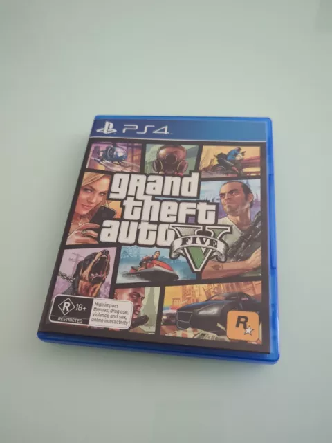 Grand theft auto 5 ps4 2025 used