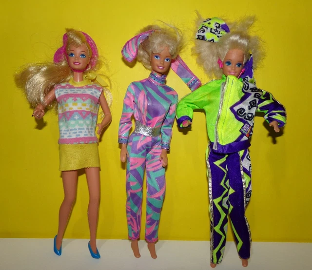 SKI FUN KEN Doll Outfit Mattel Barbie Dolls 90s Retro Clothing Outfit