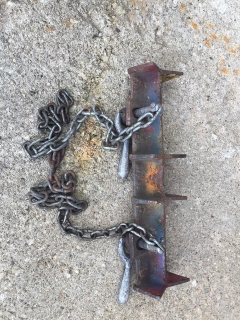 Jewel Company Model No 1D Pipe Welding Chain Vise 1 D