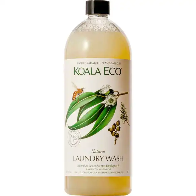 Koala Eco Laundry Liquid Lemon Scented Eucalyptus & Rosemary- 1L
