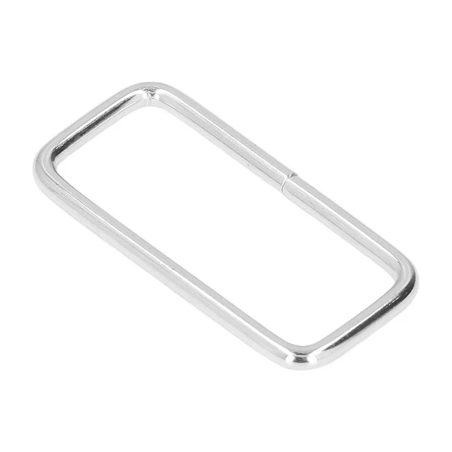 (3.8x38x15mm) 50 Anneaux En Métal Remplacement 'anneau De Boucle