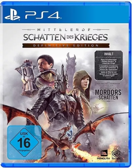 Mittelerde: Schatten des Krieges - Definitive Edition - [PS4]