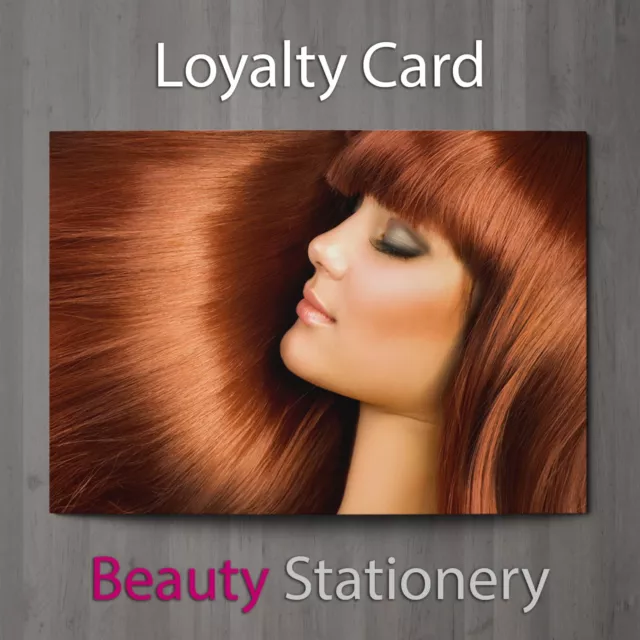 Loyalty Card Beauty Salon Hairdressing Spa Make Up Therapist A8 Mini Size