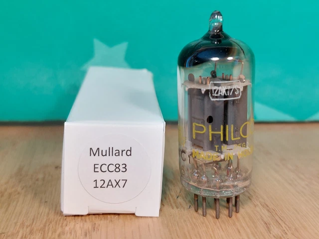 Tube Belvu 12AX7 / ECC83 – Code MC1 – Licence RCA – Appairé Comme Du NOS