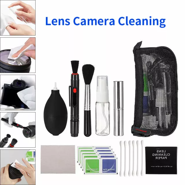 Portable Lens Camera Cleaning DSLR Kit For Canon/Nikon/Sony Panasonic SLR TR[*
