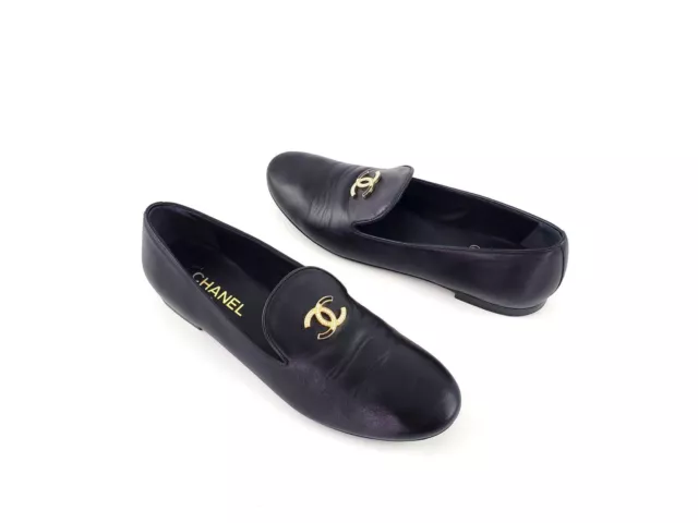 100% Authentic Chanel Loafers 36.5
