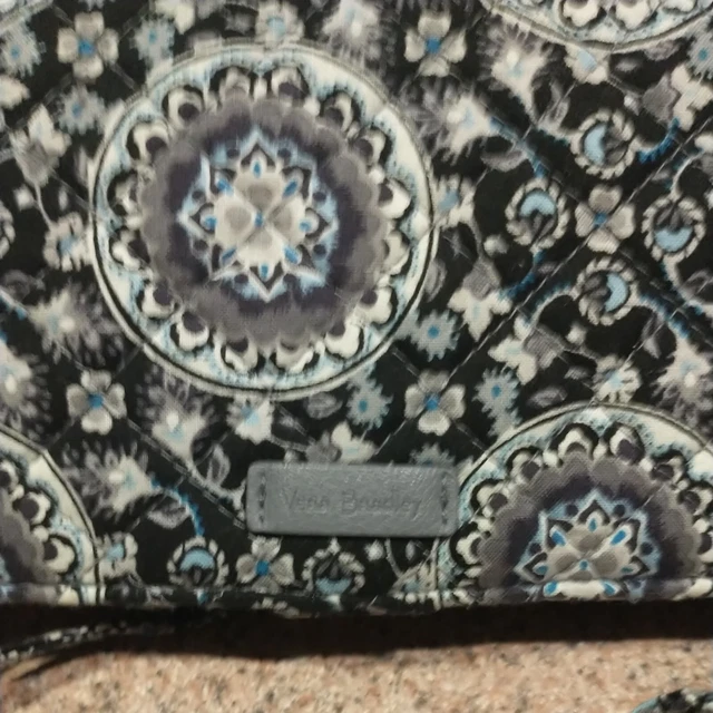 Vera Bradley Charcoal Medallion RFID Quilted All Together Crossbody W... 3