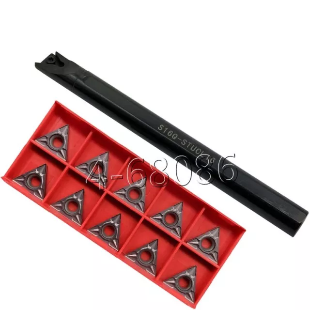 Left hand S16Q-STUCL16 inner tool holder + TCMT16T304 TCMT32.51 carbide inserts