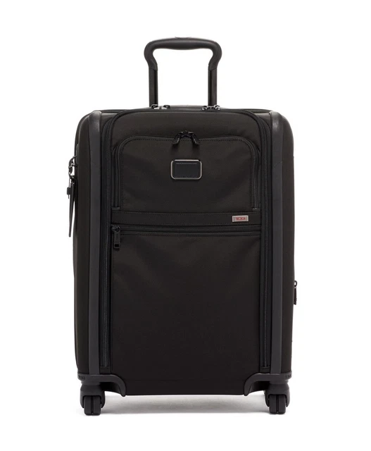 TUMI Alpha Continental Expandable 4 Wheeled Carry-On Black