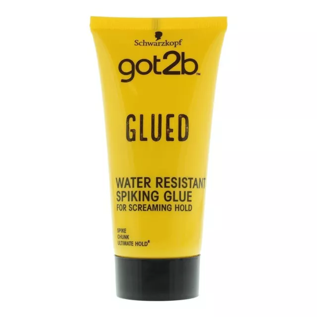 Schwarzkopf Got2b Glued Water Resistant Spiking Hair Glue 50ml For Unisex