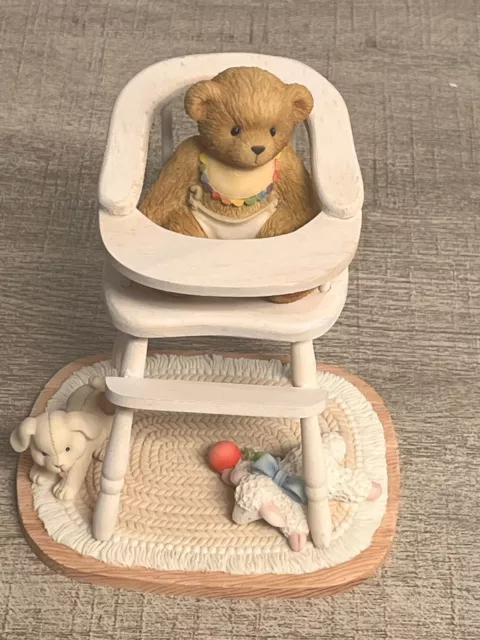 NIB Cherished Teddies by Enesco 2001 BABS A Baby Fills The Empty 611506