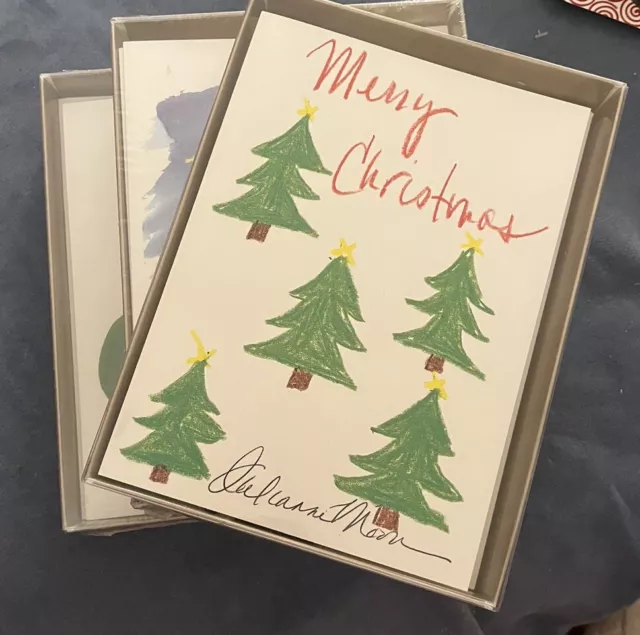 NEW CELEBRITY DRAWINGS Christmas Cards benefit Pediatric AIDS Yahoo/Old