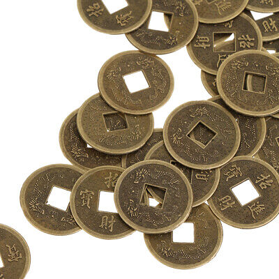 Pièces de monnaie chanceuses de 2,3 cm Pièces de monnaie Feng Shui pour la 2