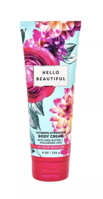 Bath & Body Works Hello Beautiful Ultra Hydrating Body Cream  226g / 8oz