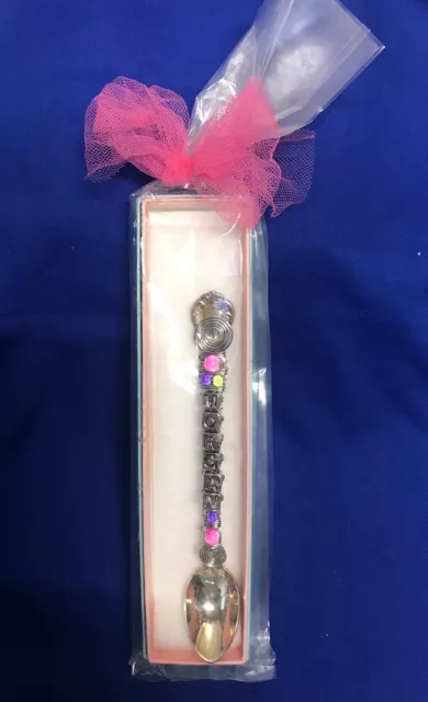 MORGAN Silver-plated and Beaded Baby Spoonz by Spiffy Spoonz