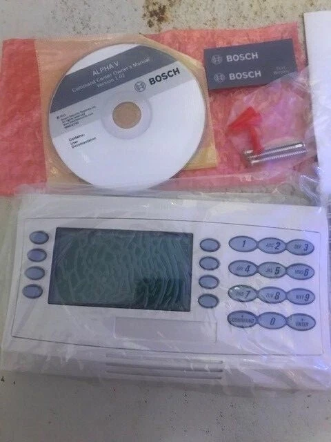 Bosch D1260 Alpha Command Center Keypad w/LCD Display