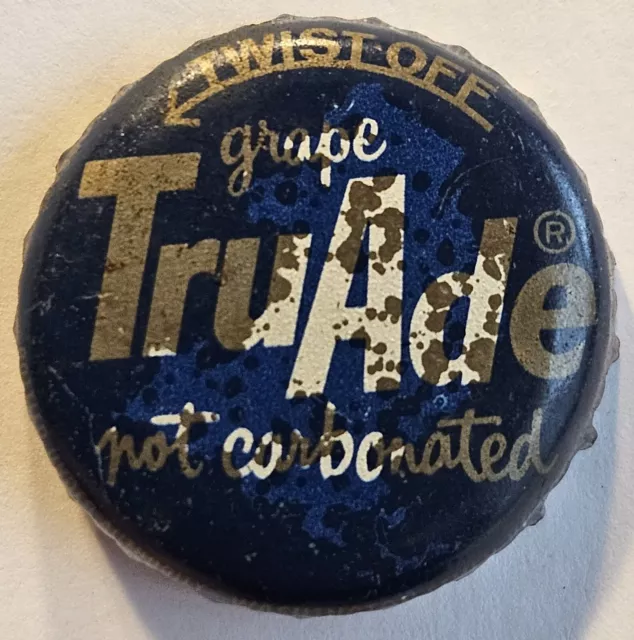 TruAde Grape Turn Off Plastic Lined Soda Bottle Cap; Forestville, MD - Used