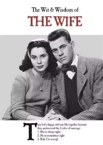 The Wit and Wisdom of the Wife (Relié) Wit and Wisdom of...