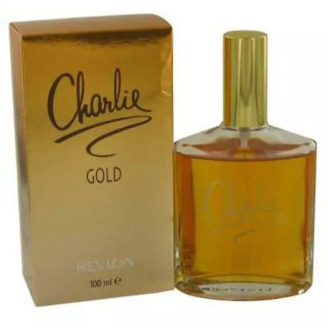 CHARLIE GOLD by REVLON Perfume 3.4 / 3.3 oz EDT For Women New in Box