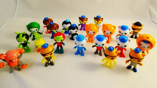 Fisher Price OCTONAUTS toys Captain Barnacles, Professor Inkling, Tunip, Kwazi