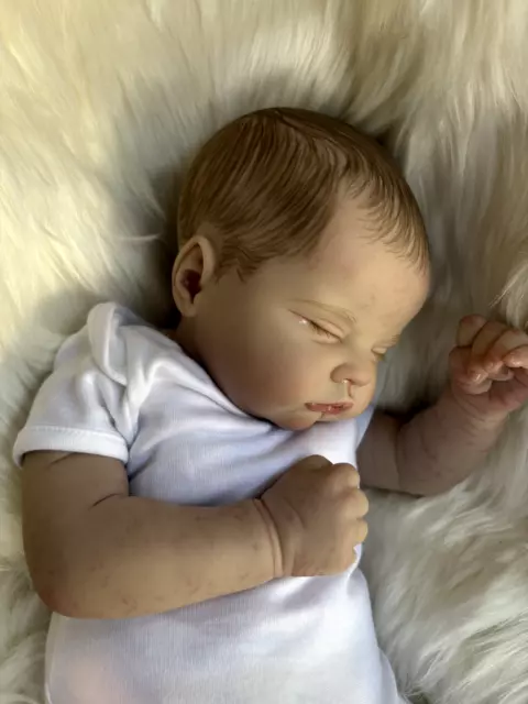 Reborn Baby Girl ~ Quinbee ~ Painted Hair!!