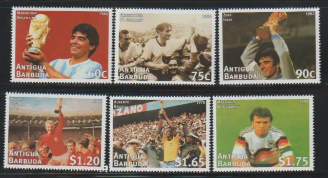 Antigua & Barbuda 1997 Stamp Football World Cup France Mnh - Ant570