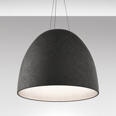 Artemide architettonico NUR acustica Antracite Grigio Alluminio Lampada a sospensione 