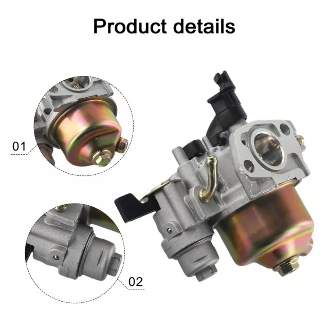Kit carburateur de qualit�� sup��rieure pour Loncin Gx160 Gx200 Gx200f Lc168 F2