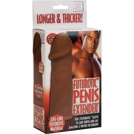 Futurotic Funda Extension Pene Marron Juguete Sexual Hombre ✅24/48H