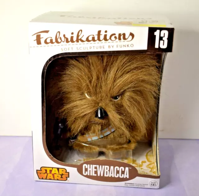 Star Wars - Chewbacca  Fabrikation Soft Sculpture - #13 Brand NEW Funko