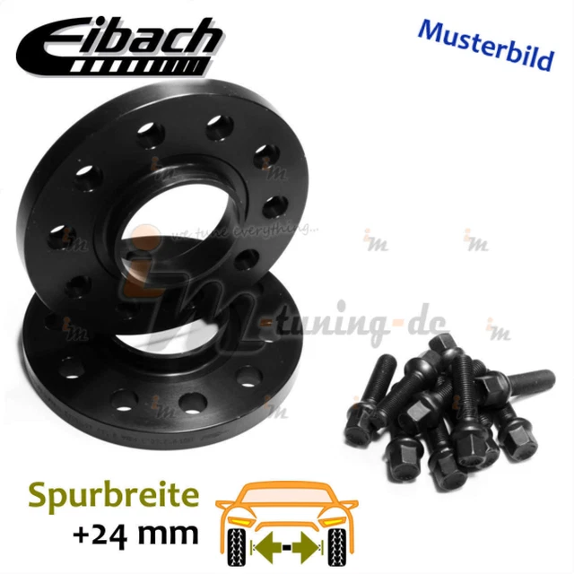Eibach Spurverbreiterung 40mm System 7 Schwarz Für BMW X5 (F15, F85