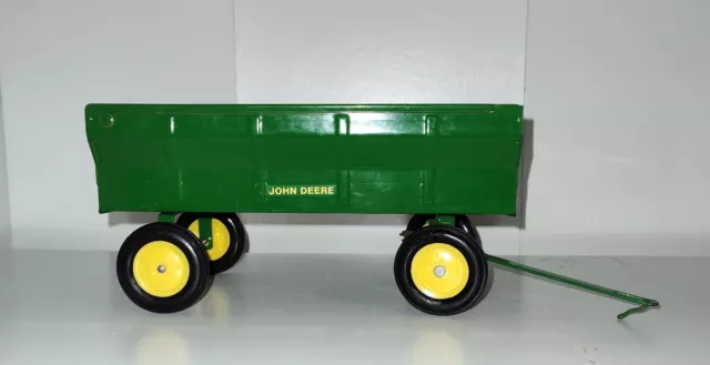 1/16 Vintage  John Deere Flare Wagon With Rare Die Cast - Wheels Excellent