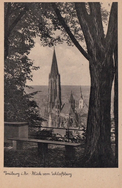 AK Ansichtskarte - Freiburg i. B., Blick vom Schlossberg , ungelaufen