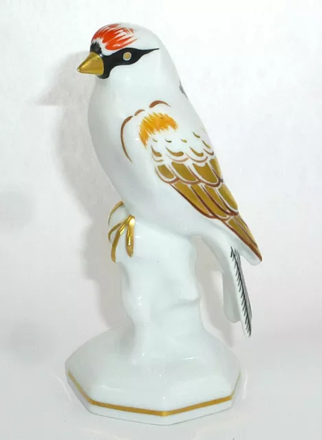 Art Decó Figura de Porcelana Pájaro Heubach