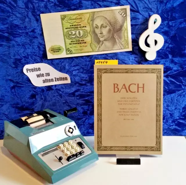 J.S. Bach:  "Drei Sonaten und drei Partiten",  für Violine solo