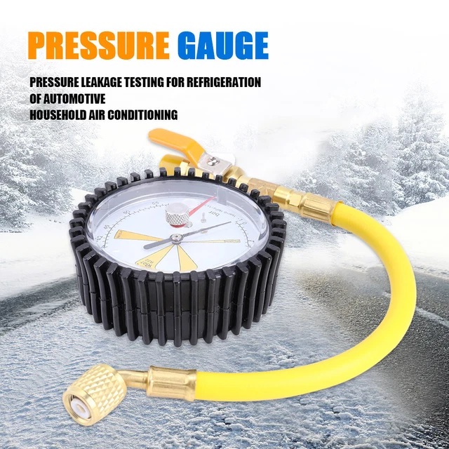 AIR CONDITIONING REFRIGERATION Test Nitrogen Pressure Gauge Welding