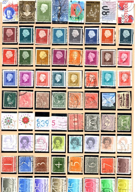 Pays-Bas 1870/1993 - Collection Avancée De Timbres-poste, De Service Et De Poste Aerienne