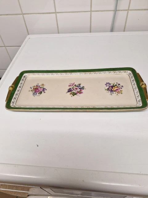 PORCELAINE DE LIMOGES - PLAT à CAKE EUR 40,00 - FR
